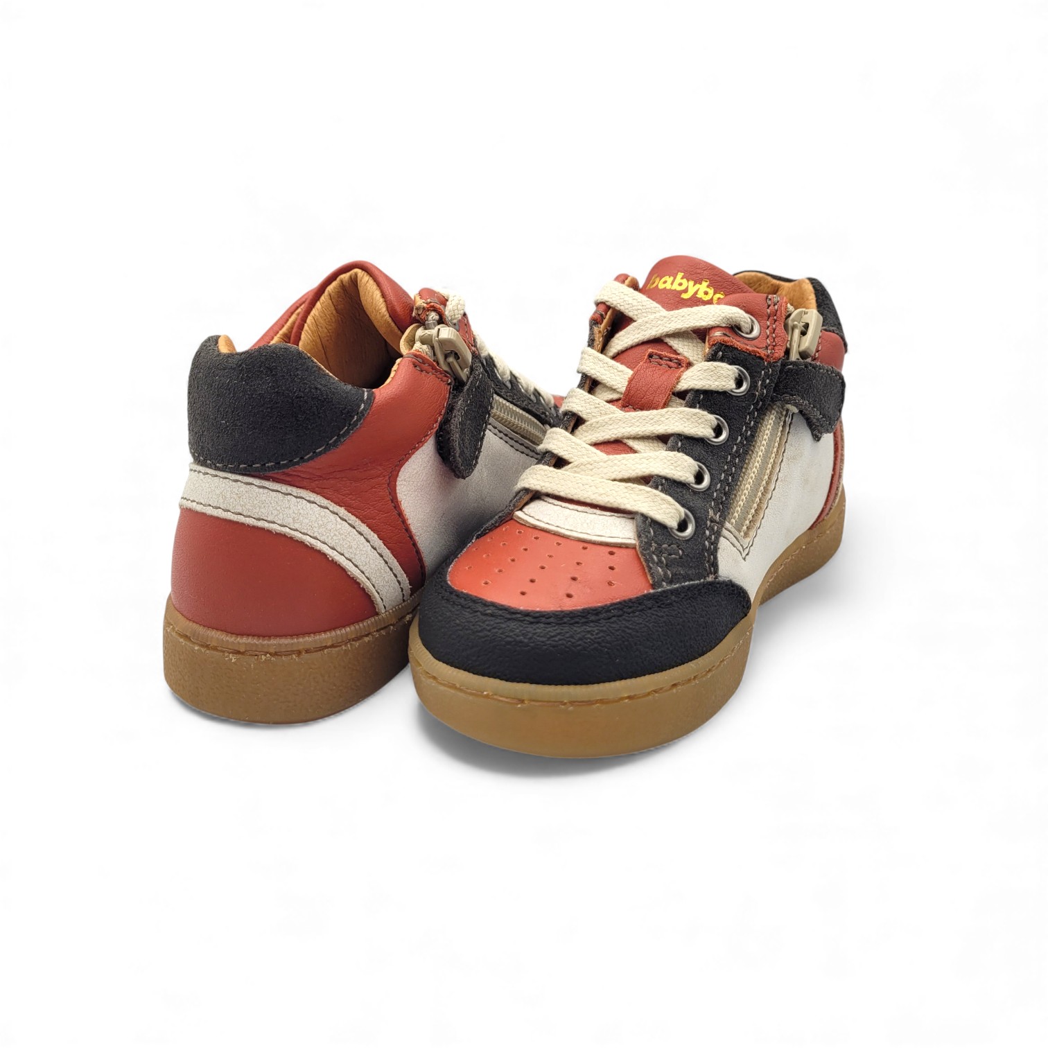 Babybotte ALBERT Rouge et Blanc – Image 2